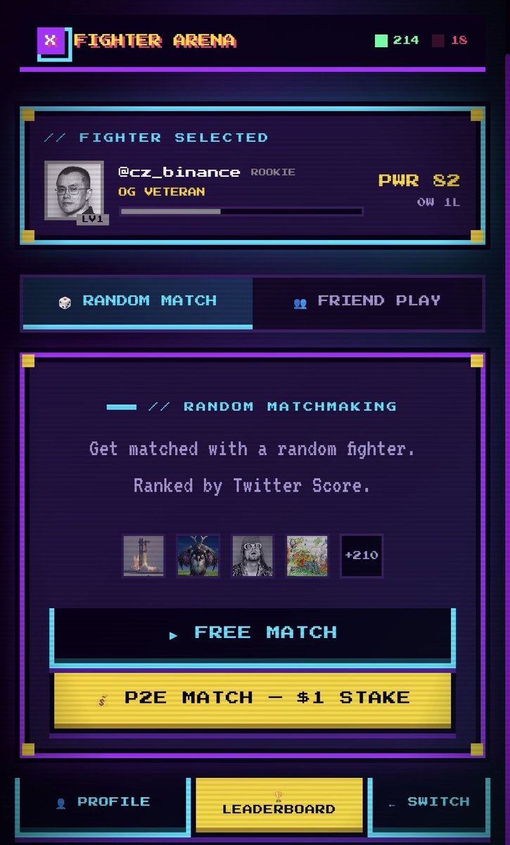 iniheksa's tweet photo. Mohon bantuan dan pendanaan @nikitabier @CryptoEights @yonathandinata  😂. 

Saya mencoba membangun sebuah game retro PvP, di mana reputasi X pengguna berubah menjadi combat stats di dalam game.

Lore: Saat pemain login menggunakan akun X, @xai-powered engine akan menganalisis akun tersebut dan menentukan:

→ Twitter Score = attack power
→ Jumlah verified followers = critical damage
→ Account age = defense power
→ Posting activity = stamina regeneration
→ Niche = Combat archetype
→ Etc.

Gameplay modes:
→ Solo Mode: Player vs Bot
→ P2P Random Match: Player vs Player melalui matchmaking system
→ P2P with Friends: Challenge teman langsung menggunakan custom room / invite link
-Tournament: Tournament Mode
Compete dalam seasonal tournament, community event, atau sponsored arena untuk memperebutkan leaderboard position, rewards.