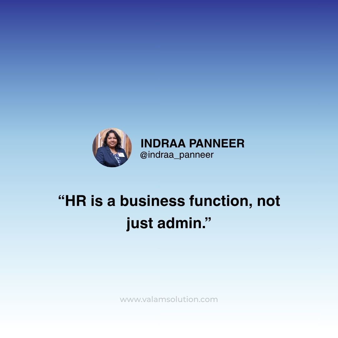 ValamSolutions's tweet photo. 💡HR is a business function, not just admin
#HRInsights #HumanResources #Leadership #PeopleManagement #TalentManagement #EmployeeEngagement #WorkplaceCulture #BusinessStrategy #HRLeadership #FutureOfWork #BusinessGrowth #LinkedInIndia #PeopleFirst #indraapanneer #valamsolutions https://t.co/4A0K9FK8b6