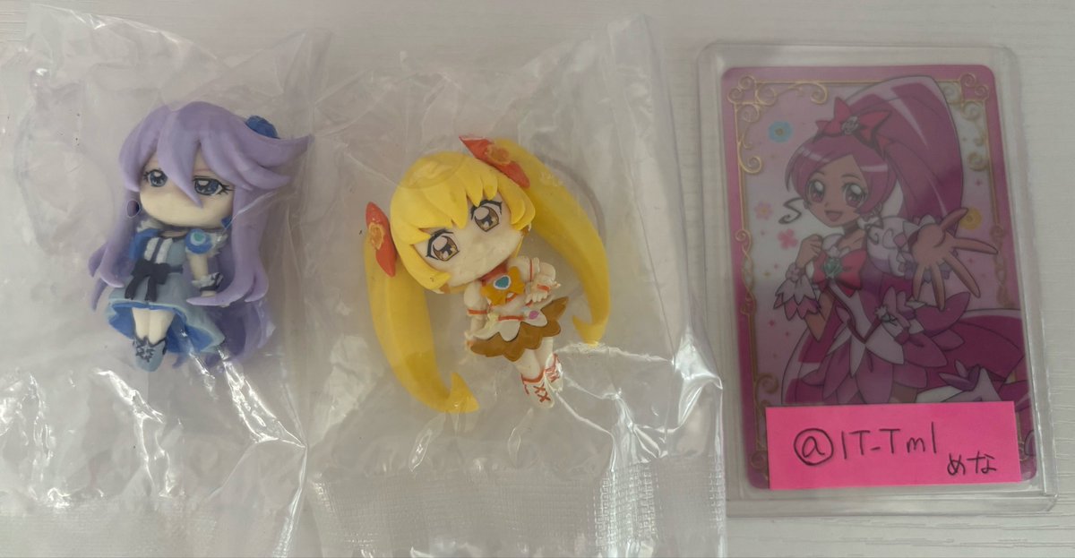 IT_Tml's tweet photo. プリキュアオールスターズ カプセルフィギュアコレクション ハトキャ vol4

求）キュアブロッサム、キュアマリン
譲）キュアムーンライト、キュアサンシャイン

纏めての交換優先 郵送交換のみ📨 https://t.co/XBoIObsd8M