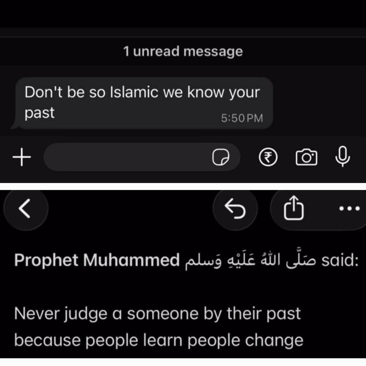 Phatymarh44's tweet photo. Remember, people learn, people change may Allah forgive to all of us. https://t.co/xLDHTKUar5