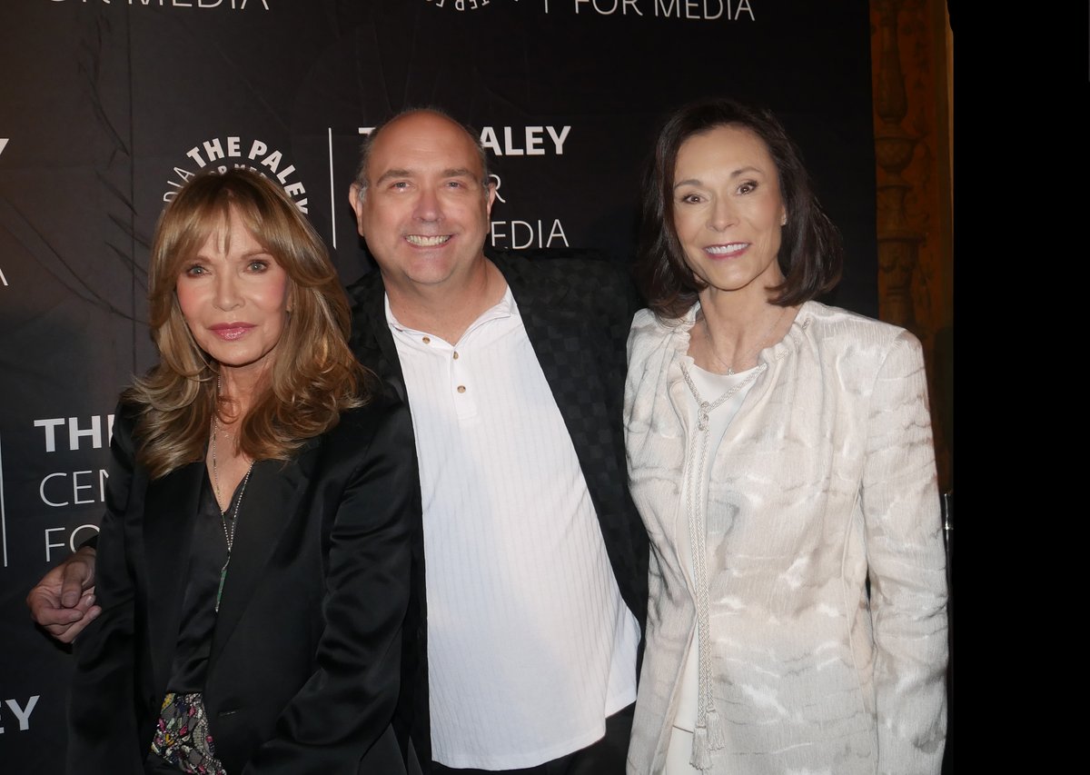 MikePingel's tweet photo. I went to NYC last month to see these two Angels receive the @paleycenter honors!  These two the original Charlie's Angels deserve this honor and MORE!!!  Come on #katejackson needs a STAR on the @hwoodwalkoffame https://t.co/zRjpAl0FC7