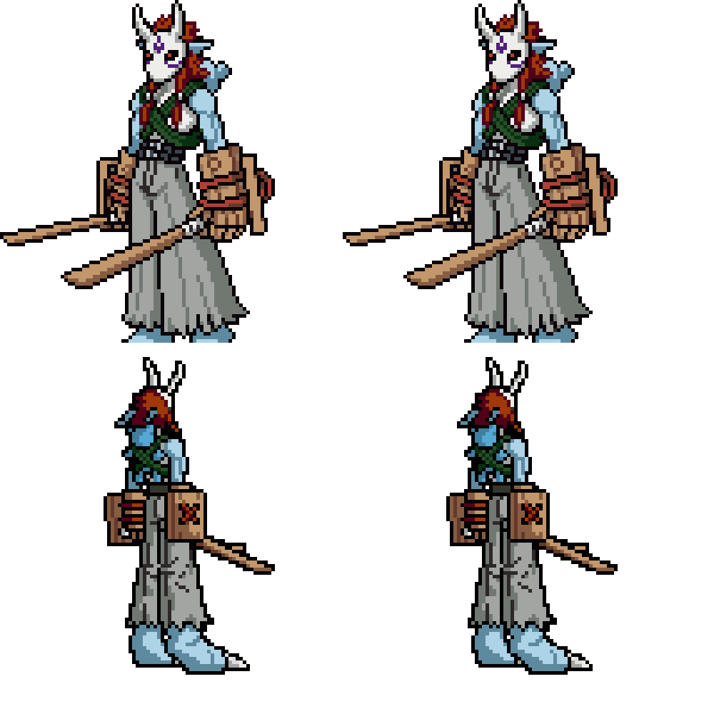 NOROCI2's tweet photo. I made Yaksamon (Yashamon) sprites for Pokemon fan games.
#sprites #pixelart #digimon #digimonsprites #digimonsprite #digimonadventure02 #pokemonsprites #yaksamon #yashamon #veemon https://t.co/bAy9e6pD8u