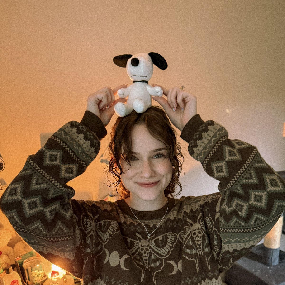 cheyxrose's tweet photo. just me n snoopy https://t.co/PkMeFprKSH