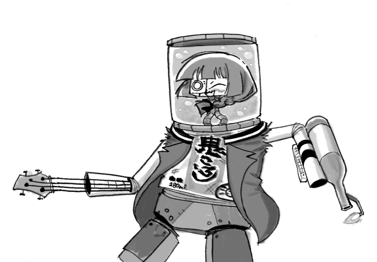 KikuriDrawDaily's tweet photo. Day 210: cyborg
#廣井きくり #kikurihiroi #DailyKikuriDraw https://t.co/OQsuEXdHal