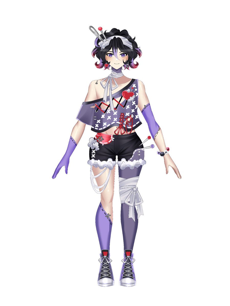 SlaxStix's tweet photo. @Araaaabella_ My silly little doll vtuber oc 🪡 https://t.co/boeqvsaZDb