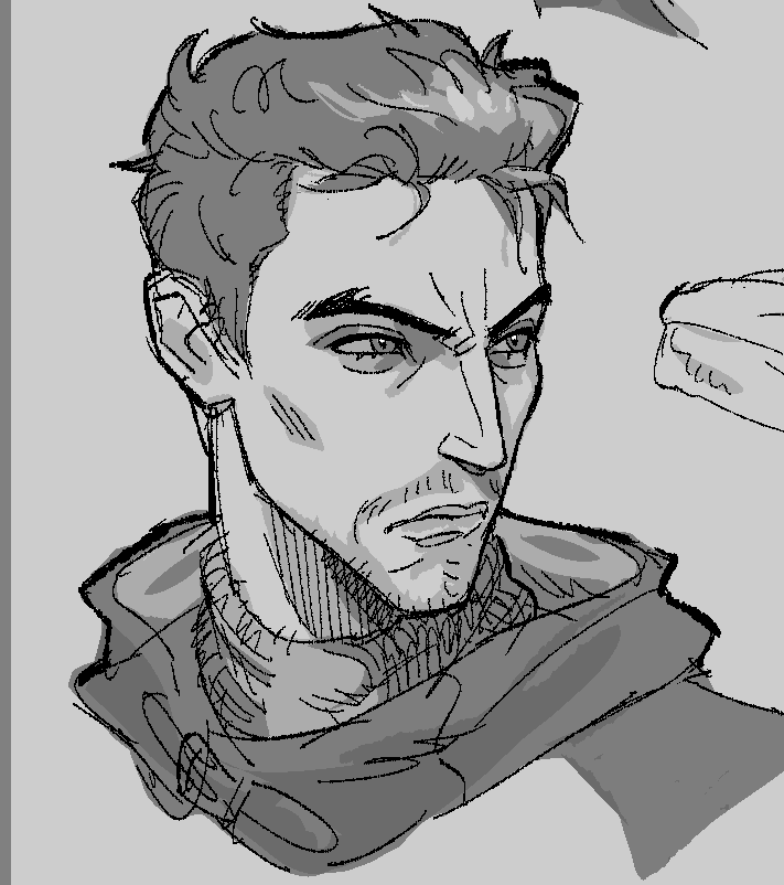 yolkqu's tweet photo. Portrait doodles aaarghh https://t.co/HXpdsrYVr4