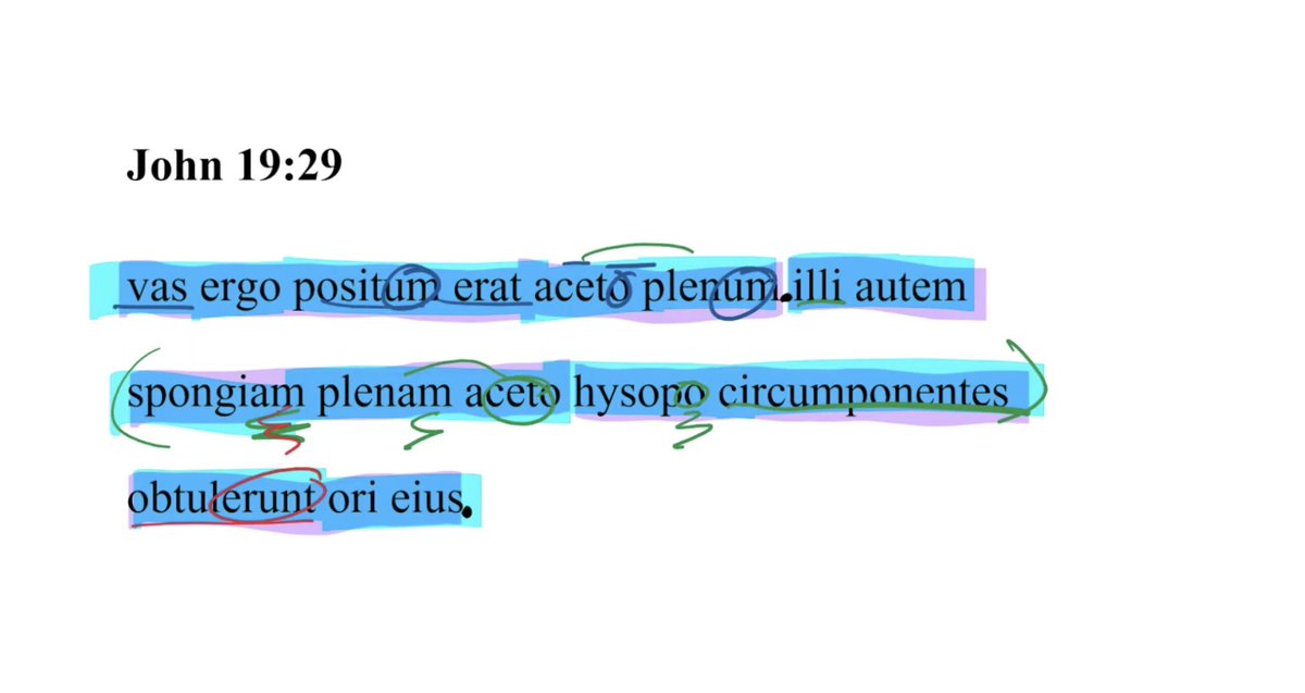 DoseofLatin's tweet photo. Today's Latin Vulgate Video: John 19:29 Latin Vulgate https://t.co/Sn7dg9nAJl https://t.co/PKIfNQkEMm