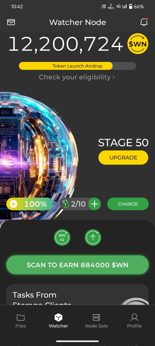 ShamRS5's tweet photo. Launching watcher node to secure @DeNetPro Storage Network live from #India #watchereverywhere india

#stage50 completed https://t.co/FhKyEhFIse