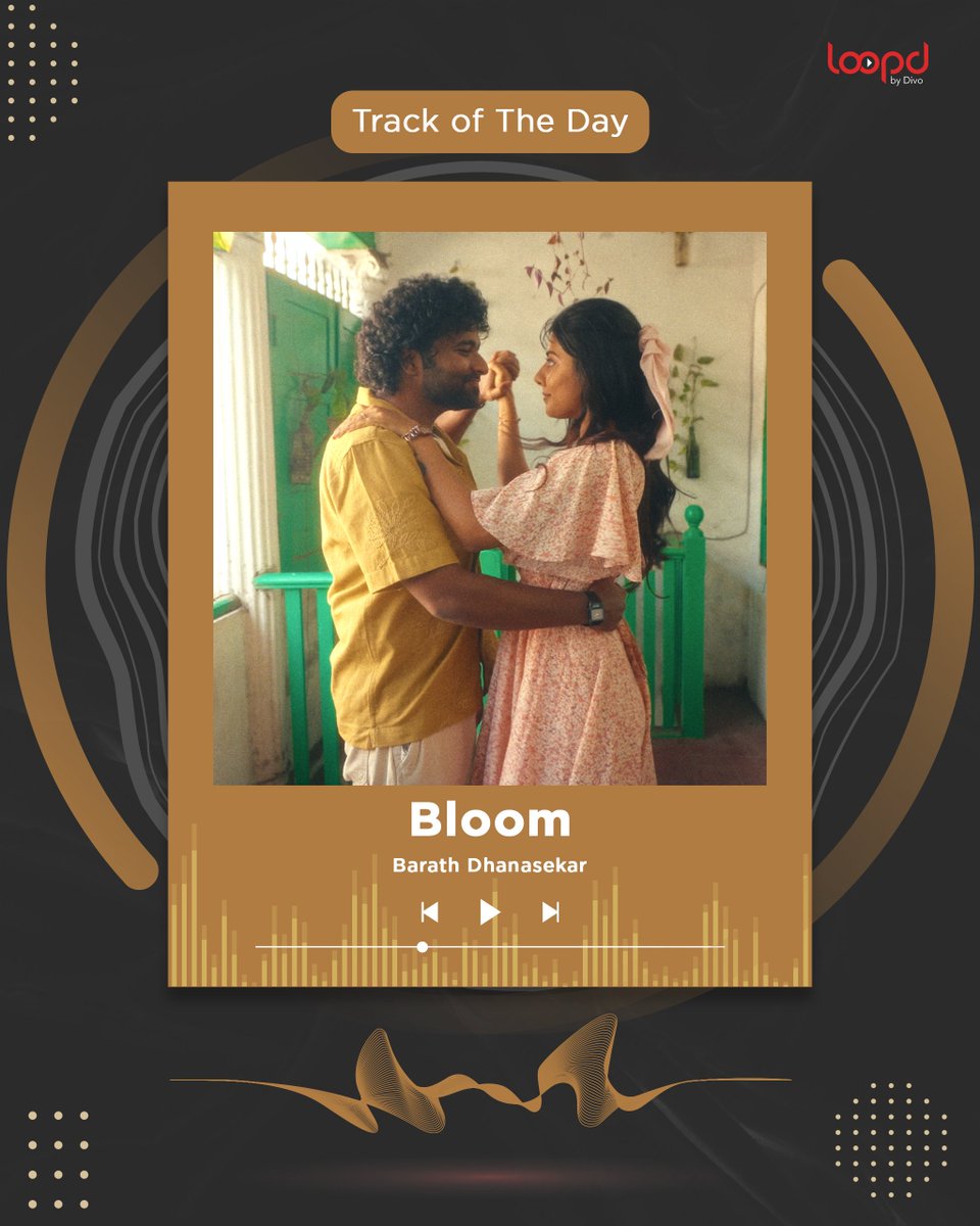 loopdofficial's tweet photo. One song. A thousand emotions. 
Bloom is your track of the day! ⏯️

▶️ https://t.co/rltxY9JtoP

#TamilIndie #Bloom #TamilPop #Loopd #DivoMusic https://t.co/MnN6yawCTO