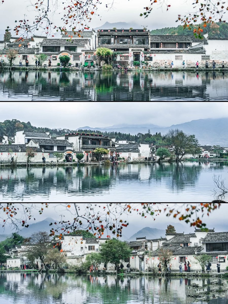 guohui5236's tweet photo. 终于走进了语文课本里的“中国画里乡村”--水墨徽州· 宏村 https://t.co/SxrJWEJiCc