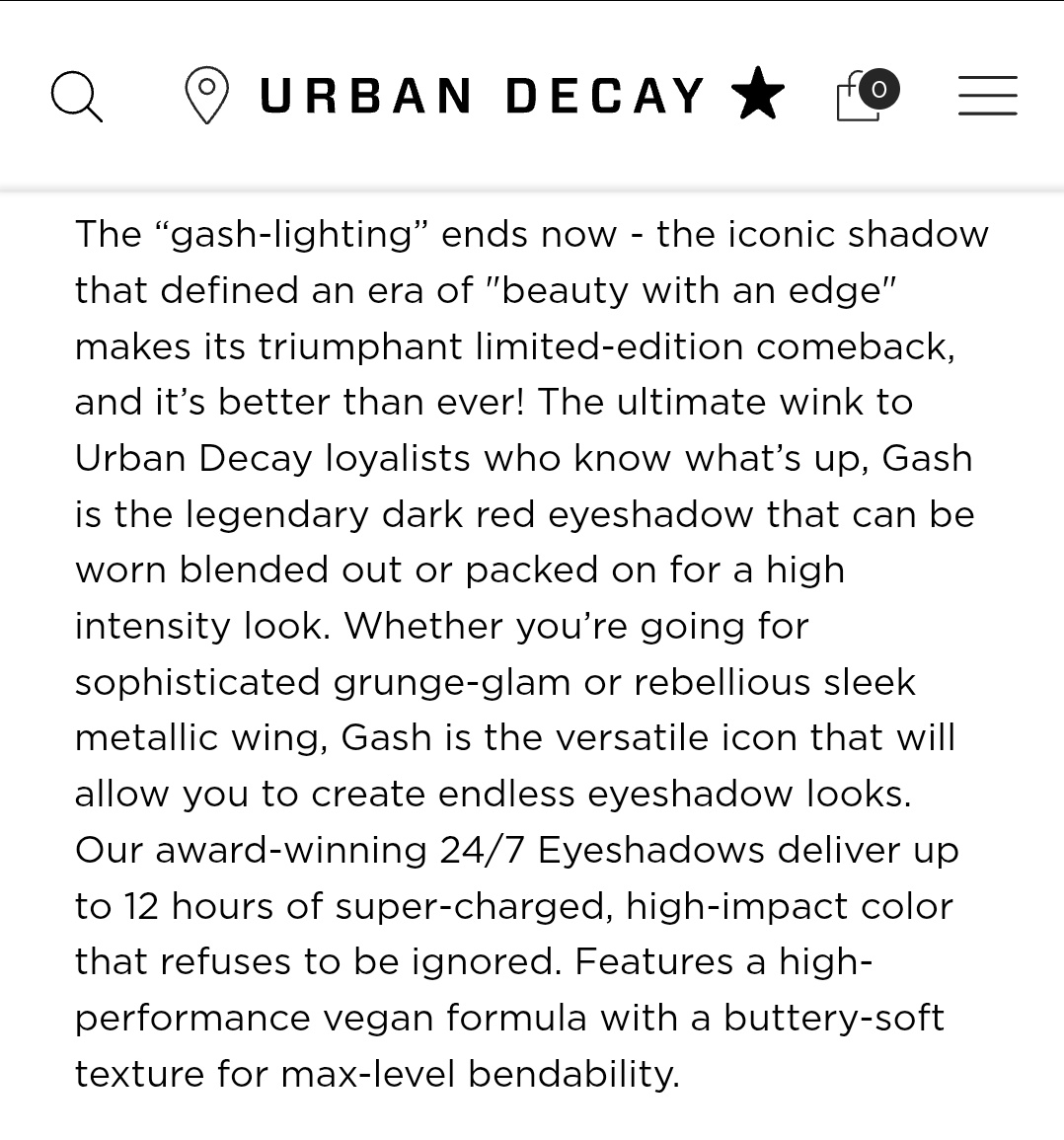 shannon_said's tweet photo. Take a drink every time Urban Decay wants to mention Gerard Way or MCR but can't https://t.co/MZtPaTog8V