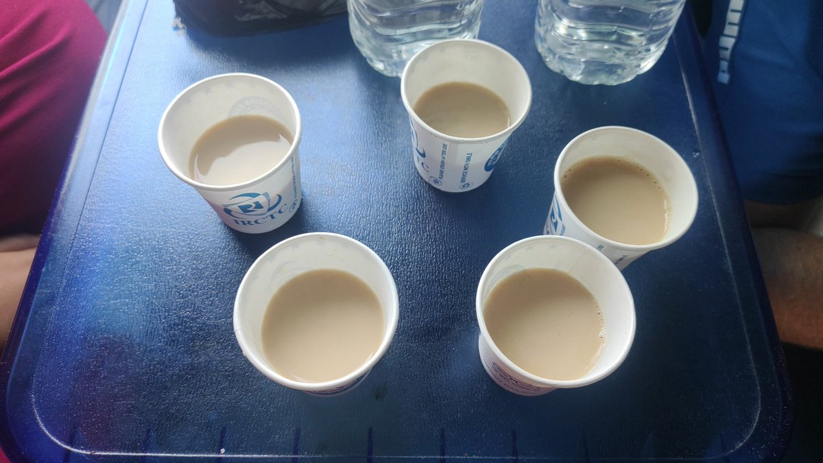 ajax4u2004's tweet photo. Extremely disappointed with the service on train no. 03293. Charged ₹20 for a cup of coffee that was absolutely pathetic in quality. Very poor experience, @IRCTCofficial. Please look into this. #IRCTC #RailConnect #ConsumerComplaint https://t.co/0scFlARXNR