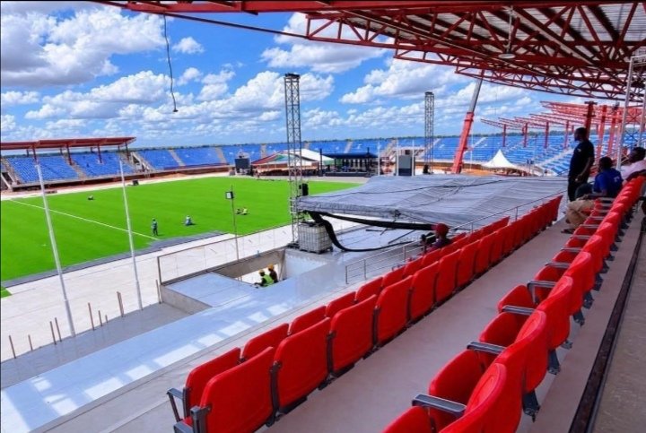 MakauWaMuli's tweet photo. Wajir Stadium, Wajir County which will host this year’s Madaraka Day celebrations against deplorable schools in the area. https://t.co/laveoDrK2f