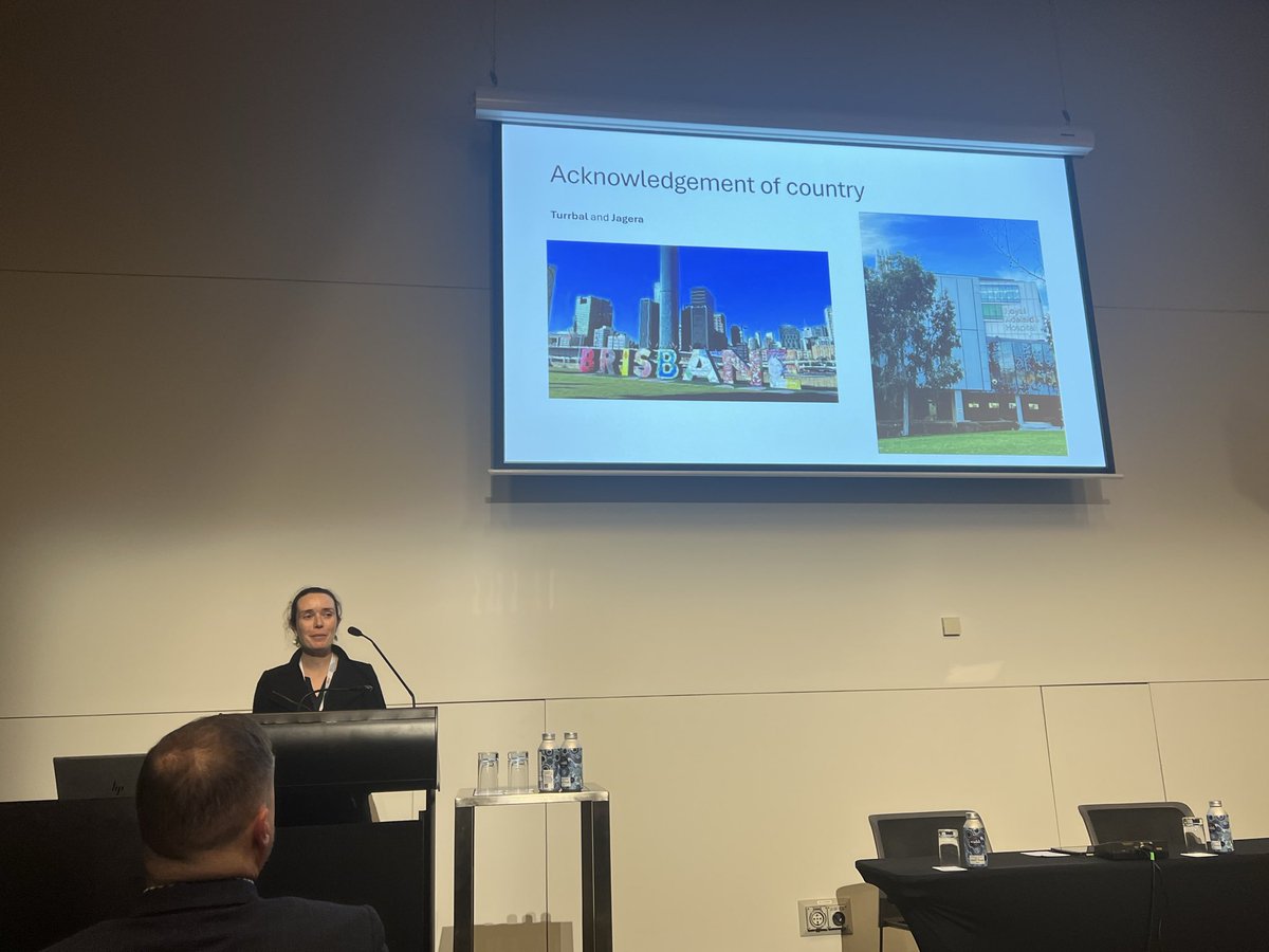 RMorrowPath's tweet photo. I had the honor of speaking at the H&amp;N companion club @IAP_AUS this morning. My colleague @PathCKim captured the moment I realised I couldn’t see the tiny presenter screen 😳 lucky there was a huge screen behind me 🤣 #pathology #gettingold https://t.co/ruf7o3Ip2H