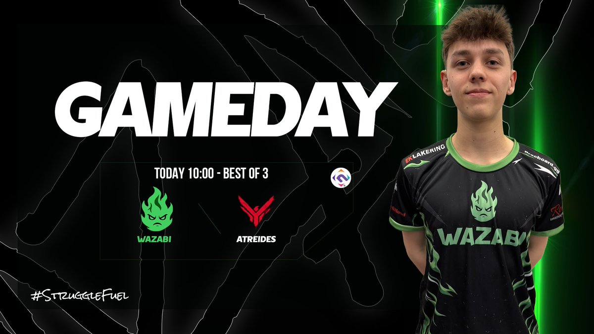 WAZABIGG's tweet photo. GAMEDAY!

We continue our run in Nodwin Clutch Series 9 today.
BO3 against @AtreidesCS2 at 10:00.

📺Stream link in comments
#WAZABI #StruggleFuel