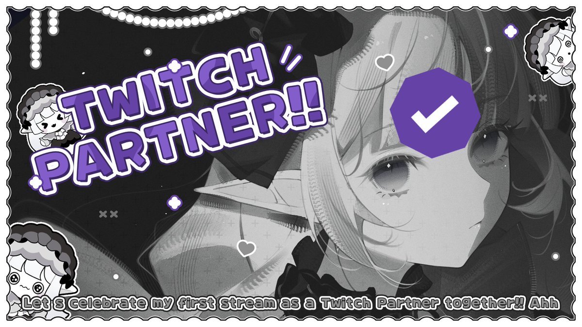 SpookedSony's tweet photo. SURPRISE?? 🥹

Join me in a few hours for my first stream as a Twitch Partner AHH!! 🤍

7pm AEST | 2am PDT | 9am GMT https://t.co/c5PUd7caGI
