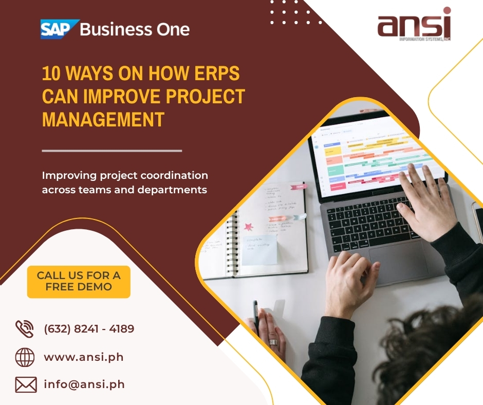 AnsiInc's tweet photo. Project delays often begin with disconnected data, manual updates, and unclear reporting.

ERP systems help SMEs improve visibility across projects, resources, and costs so teams can make faster, more informed decisions with fewer operational gaps. https://t.co/fMbgNmRb4J