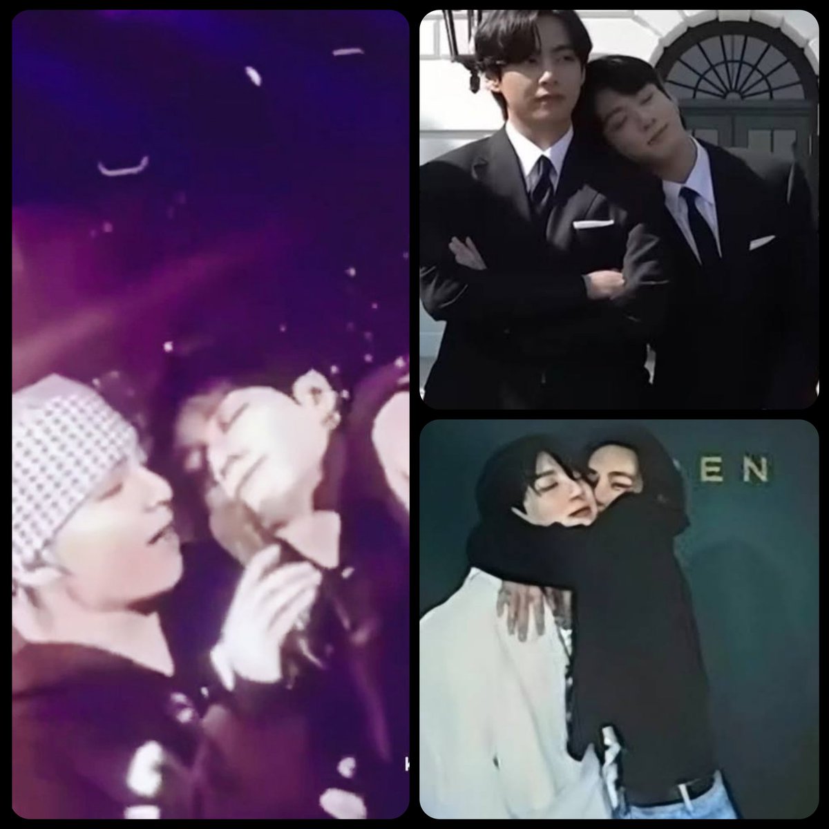 kintsuga_'s tweet photo. This content look on Jungkook’s face when he's in Taehyung’s embrace https://t.co/fCSJqKlc1t