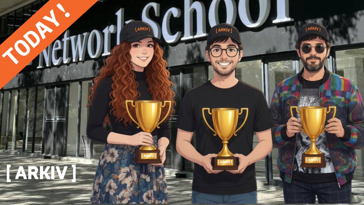 arkivnetwork's tweet photo. Grab your 🍿 Winners announced today!

@ColoMMiranda @vrneth @kosmostasis live 🏆

[ARKIV] x @ns Web3 Database Challenge

Today 🇪🇺 11am 🇲🇾 5pm

Spaces link below https://t.co/x7M43XEXLa