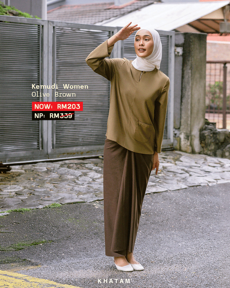 khatamkl's tweet photo. Some pairings don’t need to match perfectly to feel right.

Kemudi Women and the Patawali Three-Quarter Top come together through easy moments and everyday comfort.

Discover selected Mid-Year Sale savings, now up to 40% OFF. Available online &amp; at all KHATAM boutiques. https://t.co/NAn1K0tauD