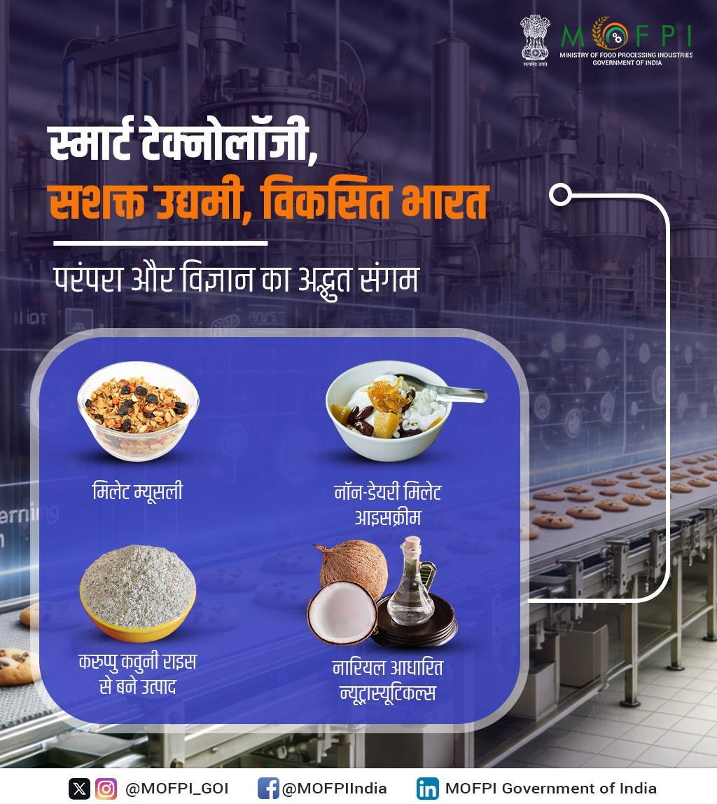 Ministry of Food Processing Industries tweet media