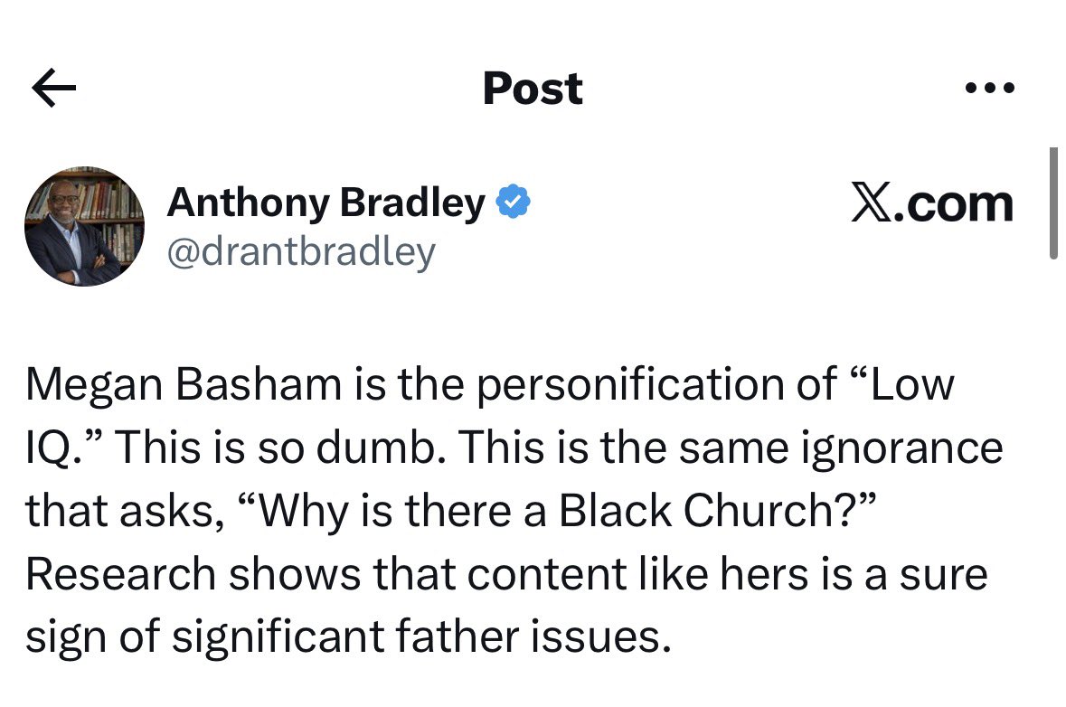 Megan Basham tweet media