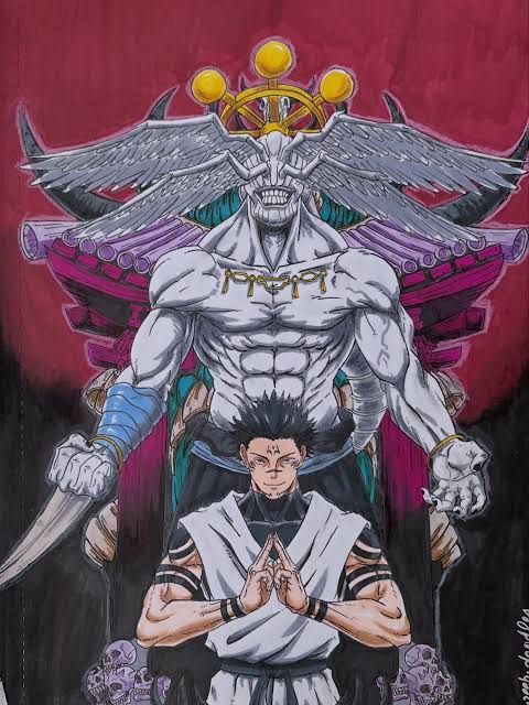 FAMOUS_9052's tweet photo. SUKUNA+ MAHORAGA VS MADARA+ OBITO
who wins? https://t.co/6qjRJOKzib