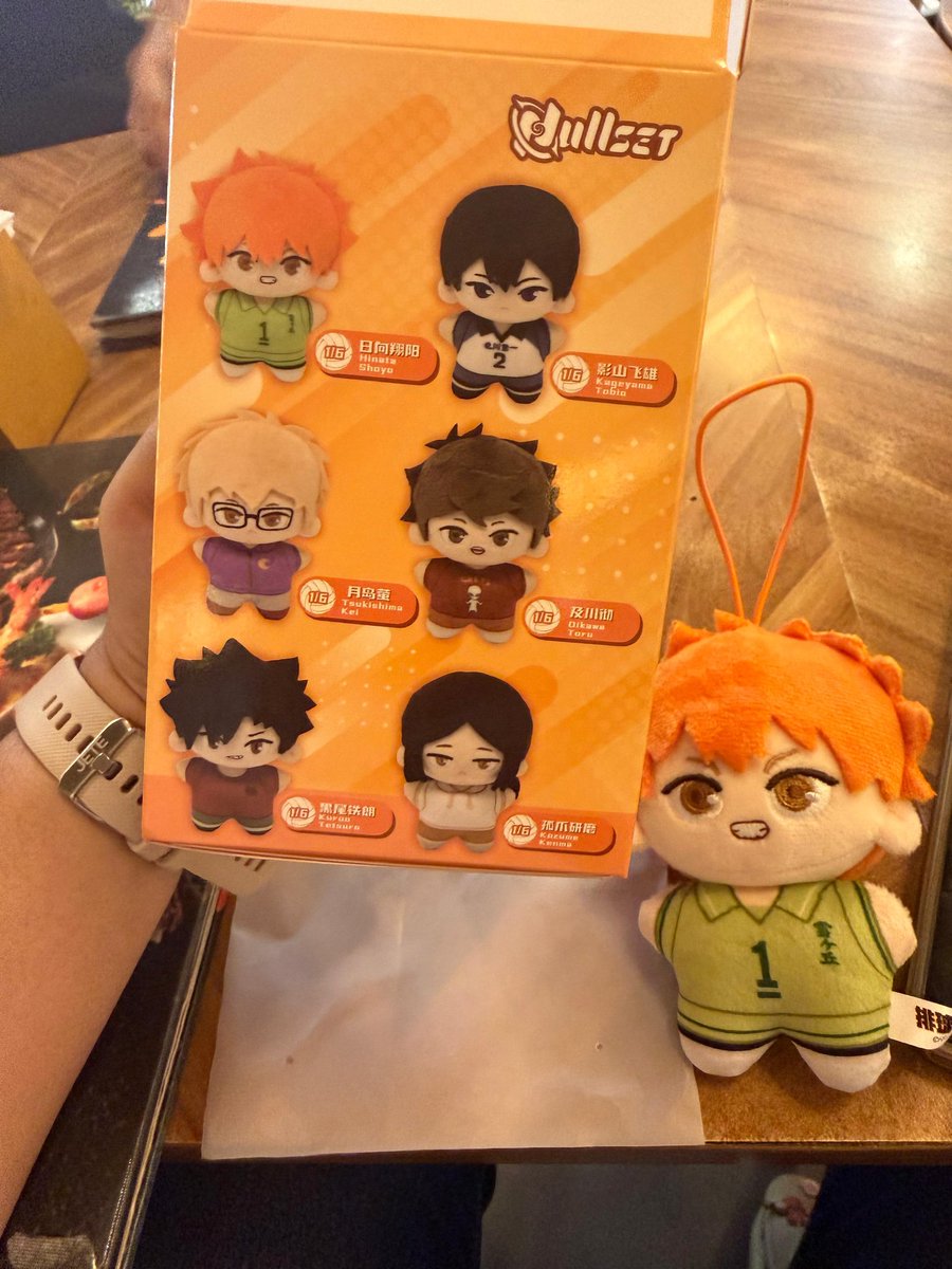 cottonmatchas's tweet photo. wts atau barter haikyuu plushie starfish blind box hinata. Price 135rb atau barter ke Kageyama. Domisili Bekasi #warunghq https://t.co/lBpiZcf5BO