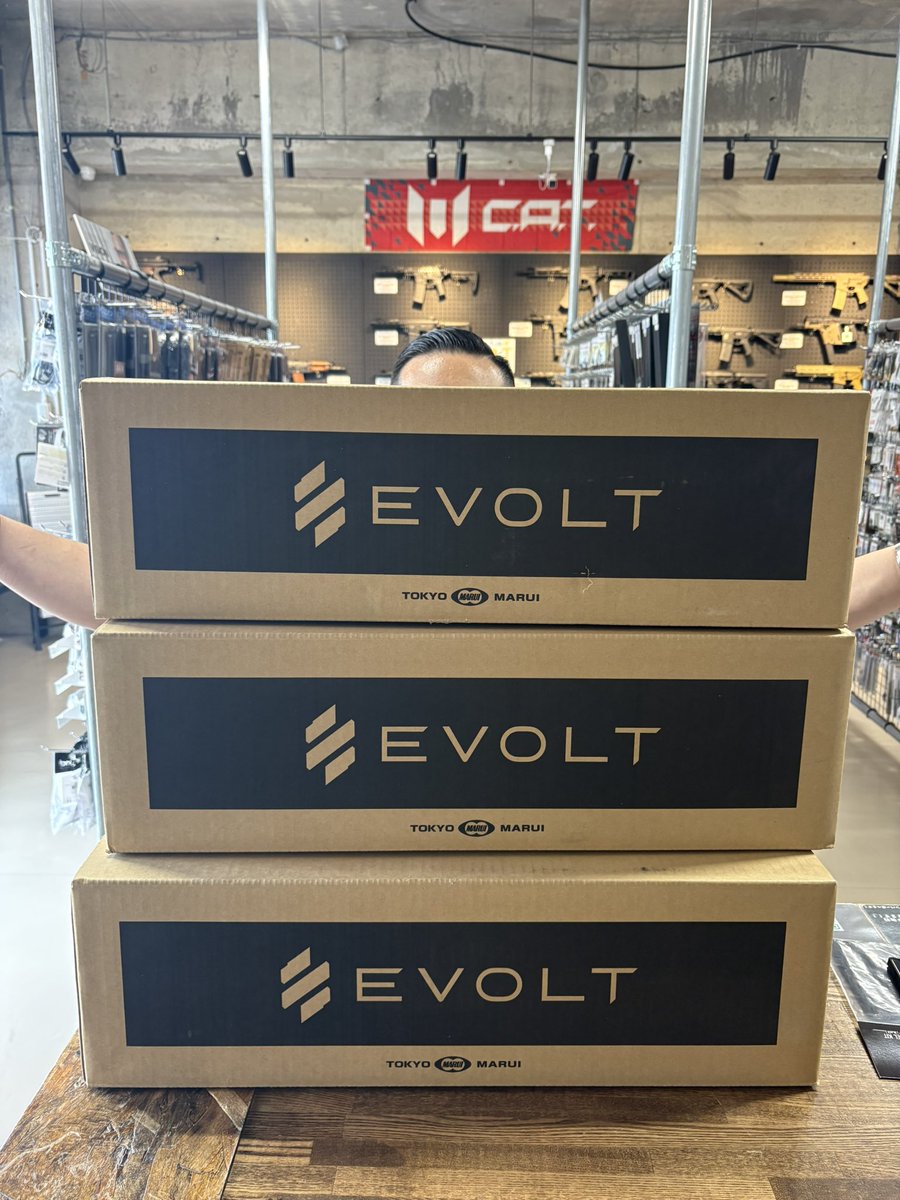 MILSPEC_CONCEPT's tweet photo. 追加✨️ご予約のお客様！！！
いつでも大丈夫です👌🏻✩

#東京マルイ #EVOLT  #EVOLTRS https://t.co/b2dnXRLajd
