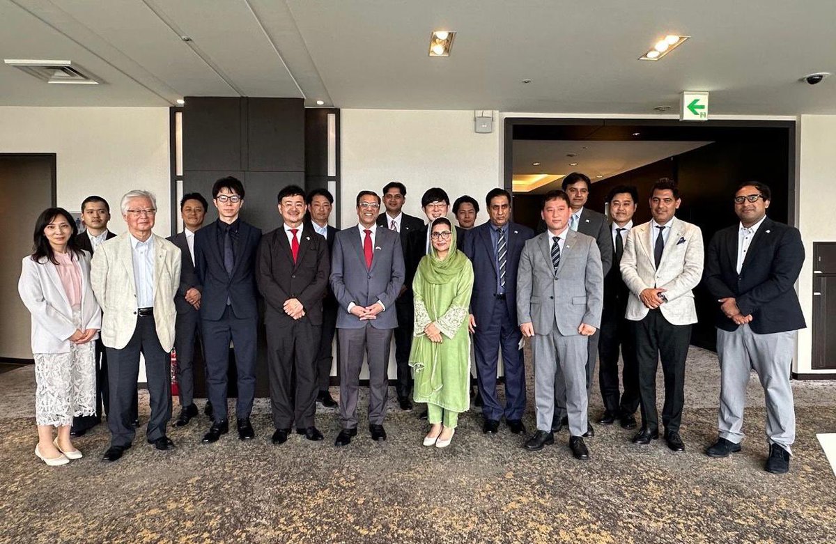 PakinJapan's tweet photo. Ambassador Abdul Hameed attended the Japan Pakistan Innovation Institute (JPII) Shizuoka Connect Networking Lunch. The session brought together representatives from business, innovation, community and institutional circles.

#PakistanJapan #Shizuoka
#BusinessLinkages

アブドゥル・ハミード大使は、日パキスタンイノベーション機構（JPII）静岡コネクトネットワーキングランチに出席しました。この会合には、ビジネス、イノベーション、地域社会、各種機関の代表者が集まりました。

#PakistanJapan #Shizuoka
#BusinessLinkages