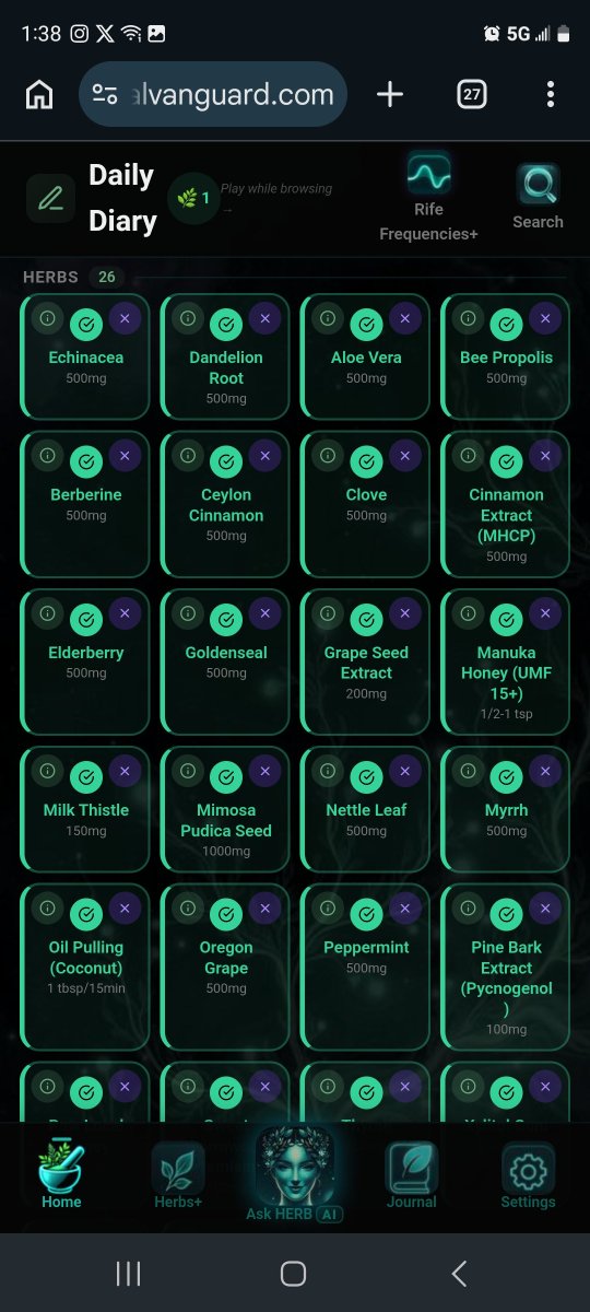 _BlockchainBuck's tweet photo. I built @HerbalVanguard  as a tool I wish I had when I was misdiagnosed with Lyme and tetanus.  

If you know anyone dealing with chronic illness or unexplained medical issues, they may highly benefit from HerbAI within @HerbalVanguard.

Live on Play Store &amp; Web. iOS soon! https://t.co/ACcj5iA5ir