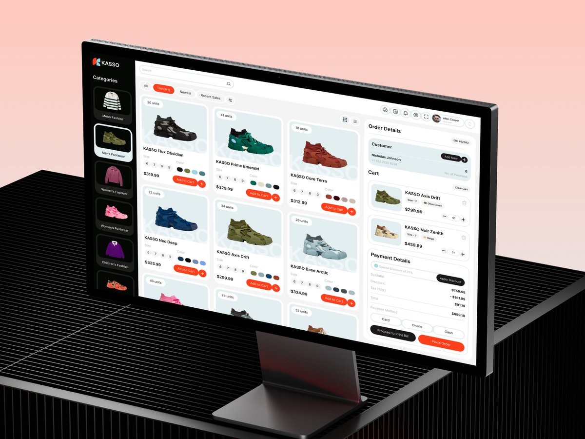beadaptify's tweet photo. Retail dashboards should do more than display numbers. They should make decision-making easier.

Explore full design here: https://t.co/1vRMSYjVRa

#retaildashboard #posdashboard #dashboarddesign #uiuxdesign #retailtech #admindashboard #productdesign #dribbble #beadaptify https://t.co/KQyFxTTBrW