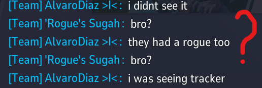 1mpervious's tweet photo. i genuinely wish the absolute fucking worst upon you bro im serious. mfs using tracker be like "im terrified of the enemy captain rogue player with 8.4 hours, a 50% winrate, and a k/d of 3.8!!!" im so sure man 😂😂😂😂 https://t.co/sV9TMZbcyV