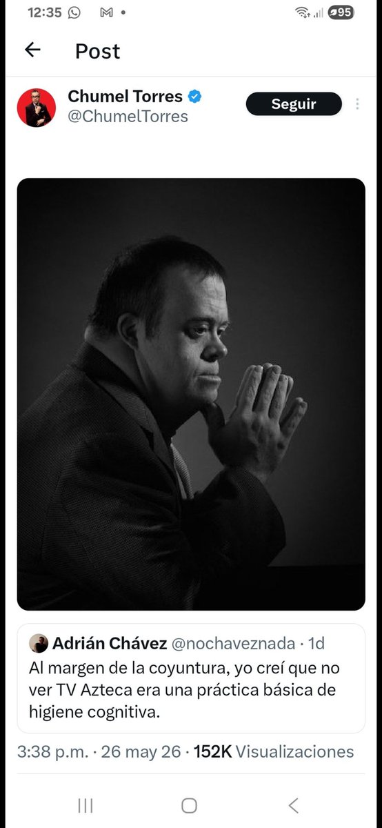 rvillarrealc7's tweet photo. @Radio_Formula @rikymoreno @sophiahenriquez Asi como evitan hablar de esto? @Radio_Formula esperamos acciones ya! El imbecil de @ChumelTorres no puede seguir siendo parte de su programación https://t.co/A4UkhOmf3D
