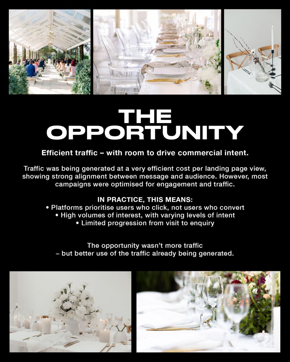 Red_Lifestyle's tweet photo. In the world of luxury events, volume fills your inbox – only qualified leads fill your calendar 💍

We’ve loved working with MK Event Management on their Meta performance marketing – because this space moves fast. https://t.co/zirlitLwS7
