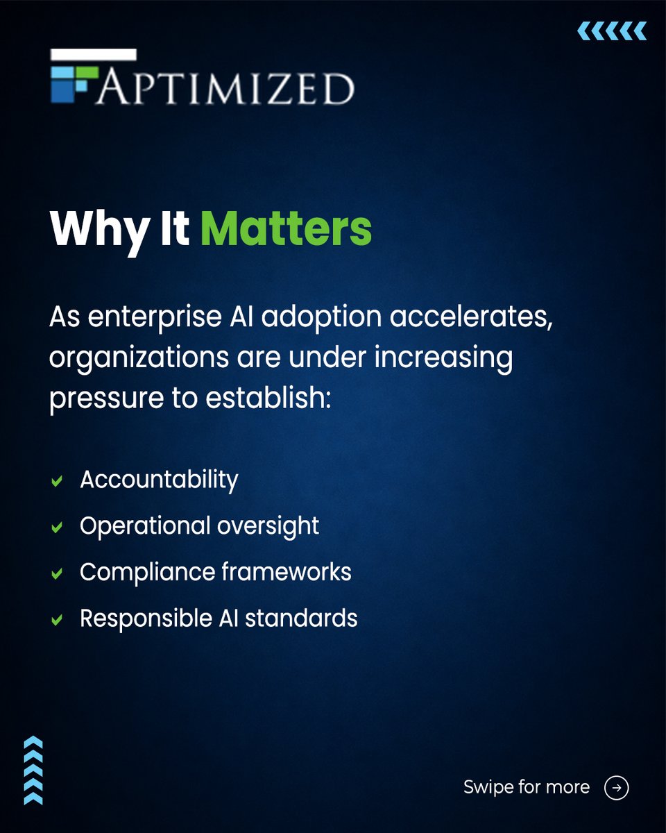 aptimized's tweet photo. At Aptimized, we believe responsible AI is the future. ISO 42001 helps businesses implement AI with stronger governance, security, compliance, and trust while driving innovation confidently.

#Aptimized #ISO42001 #AI https://t.co/M8M07R8uEA