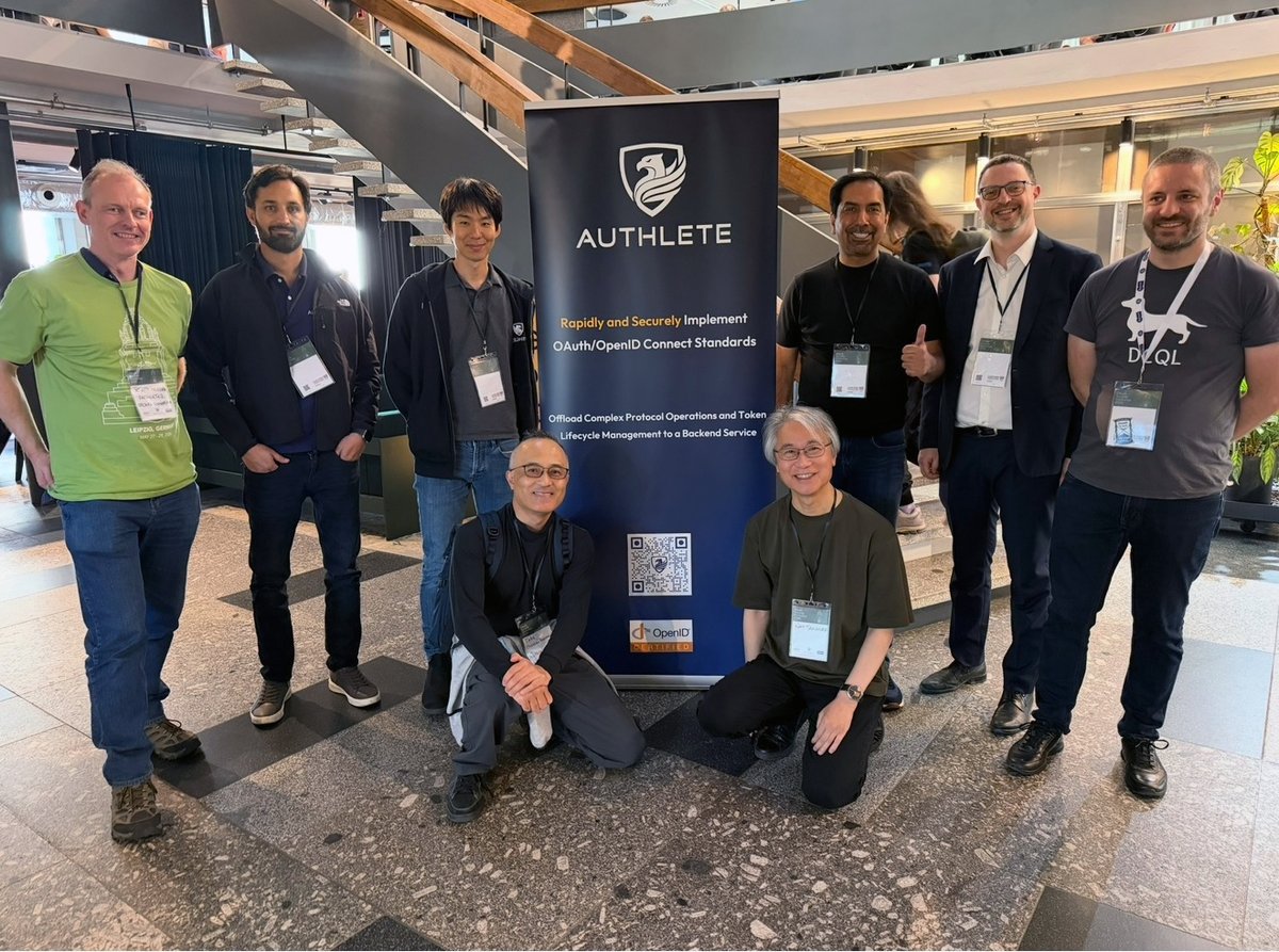 authlete_jp's tweet photo. 先週ドイツで開催された「OAuth Security Workshop 2026」に参加したAuthleteの @watahani  が、6/24(水)開催の「OAuth & OpenID Connect勉強会ー海外イベントから直送! 認証・認可の最新トレンド」で、OAuth/OIDCの最新情報を共有します。

参加登録はこちら⬇️　
https://t.co/bqLTBGmiHS

#OAuth #OIDC #OpenID #Authlete