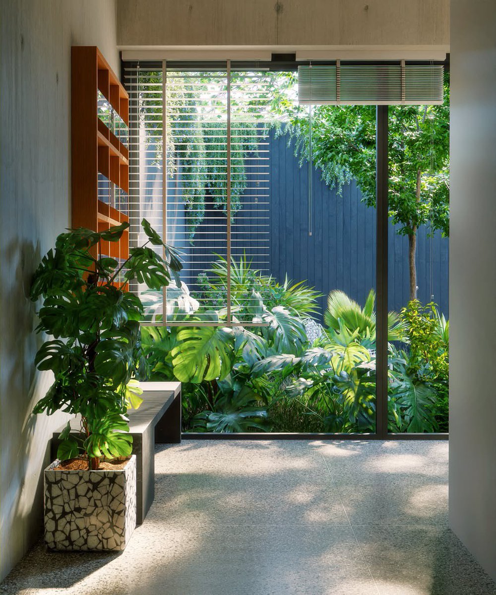 dwiyuliann's tweet photo. Soft light, clean lines, and a little bit of nature in every corner ✨🌿 yeah… I’d stay forever. https://t.co/tg1izvM37A