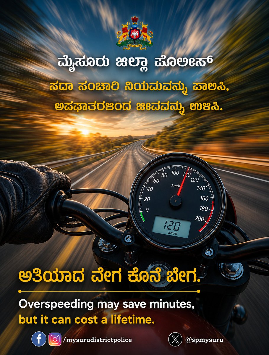 SP Mysuru District tweet media