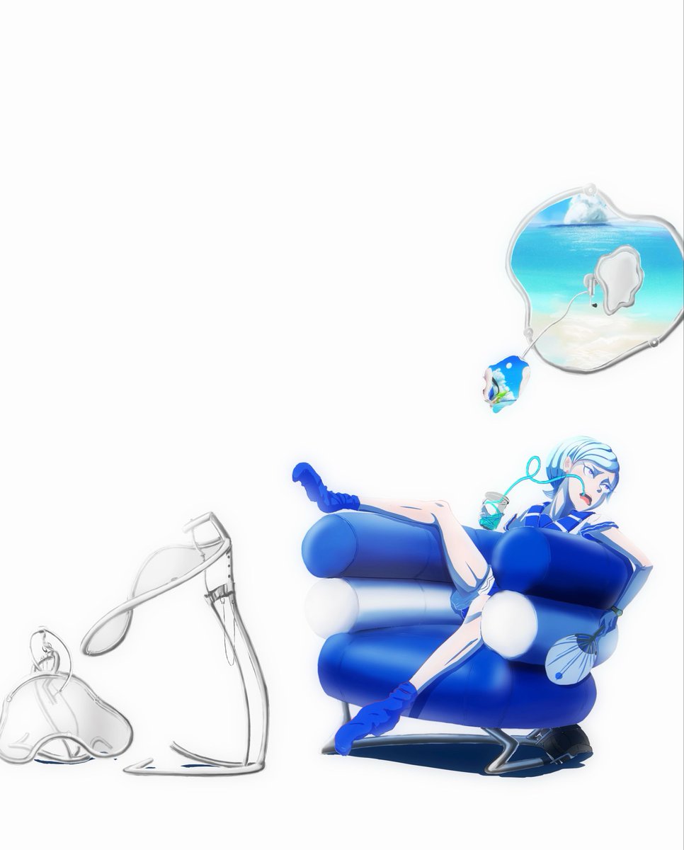 H2Osui's tweet photo. E-1027も溶けちゃう
#イラスト
#illustration https://t.co/vq4WcA2eHC