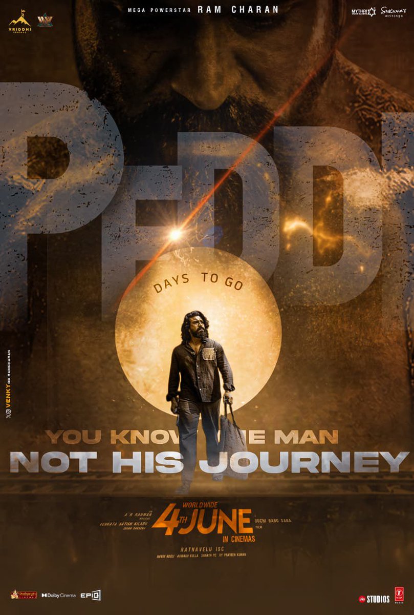 mosinalways4u's tweet photo. YOU KNOW THE MAN... NOW WITNESS HIS JOURNEY IN 6 DAYS. ❤️‍🔥

#PEDDI https://t.co/Kut2sWBNqx