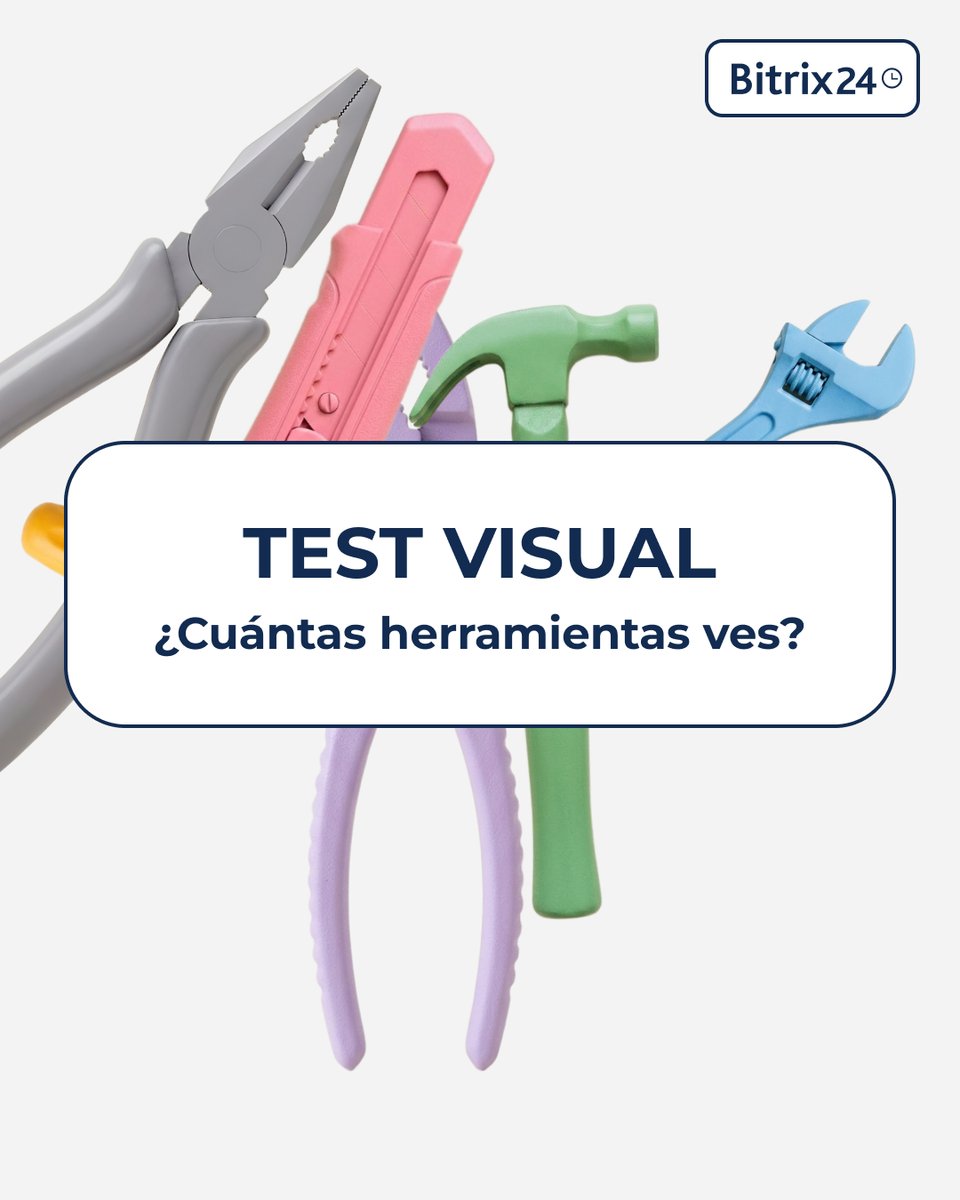 Bitrix24es's tweet photo. Test rápido 👀
¿Cuántas herramientas ves?

¿Cuántas herramientas reemplazaría Bitrix24 en tu empresa? 👇

#Bitrix24 #TodoEnUno #SoftwareEmpresarial https://t.co/dKRNcz9Ksw