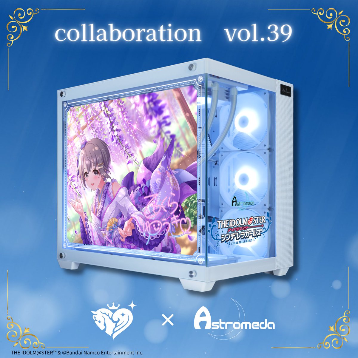 Astromeda_JP's tweet photo. ／／
『アイドルマスター シンデレラガールズ』
コラボレーションPCのデザイン公開‼️
＼＼

本日公開のアイドルはこちら❣️

アイドルたちの魅力と世界観を詰め込んだ、
こだわりのデザインに仕上がっています✨

ぜひチェックしてください😍
https://t.co/N7xx75ynaa

#デレマス #シンデレラガールズ #idolmaster