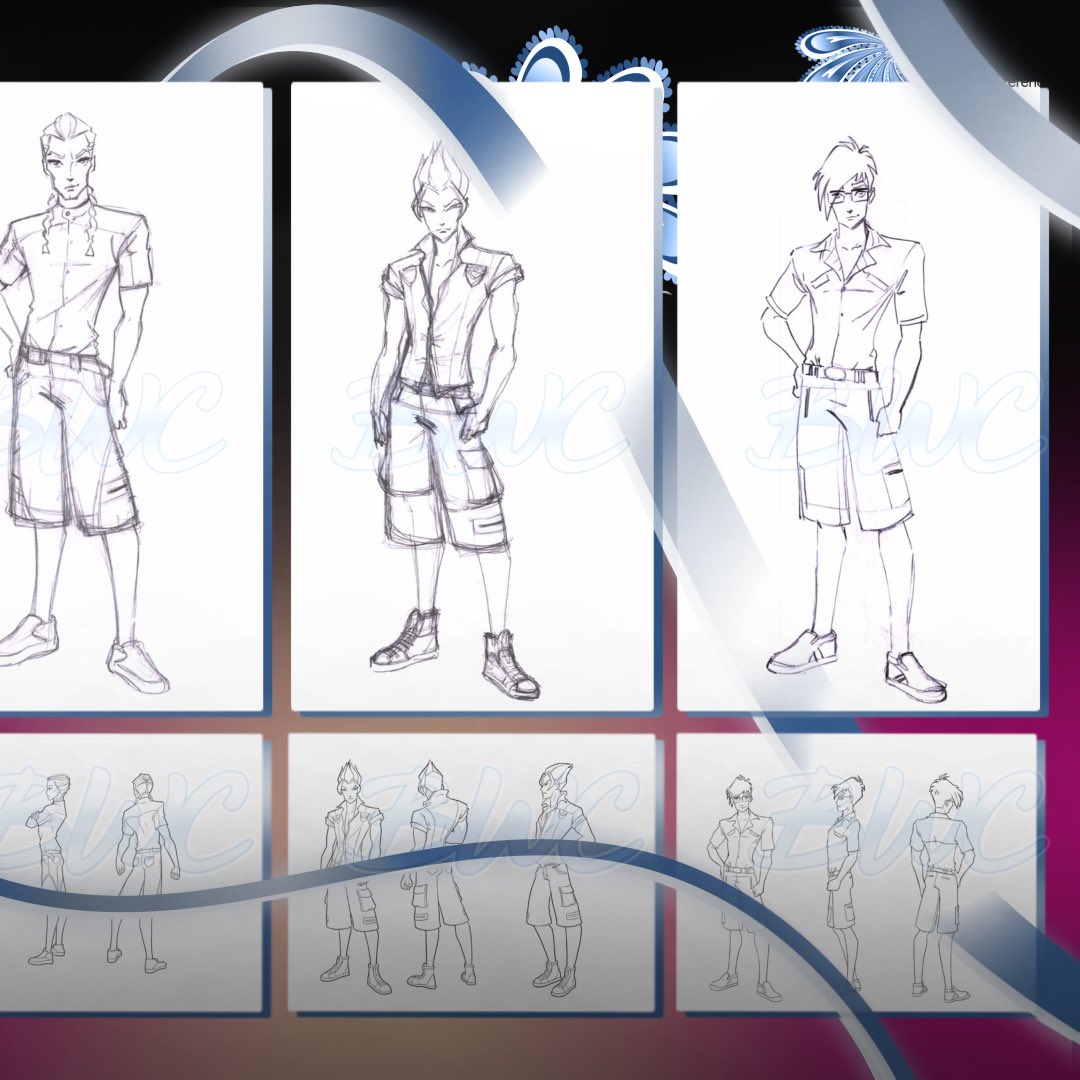magixiaclub's tweet photo. ⚔️ SPECIALISTS CALIFORNIA STYLE CONCEPTS! 🏄‍♂️

For Season 4's Earth mission, artists created a "California Style" wardrobe blending streetwear with a sun drenched aesthetic to help the Specialists fit into Gardenia. ☀️ https://t.co/MOMqaRwWnc