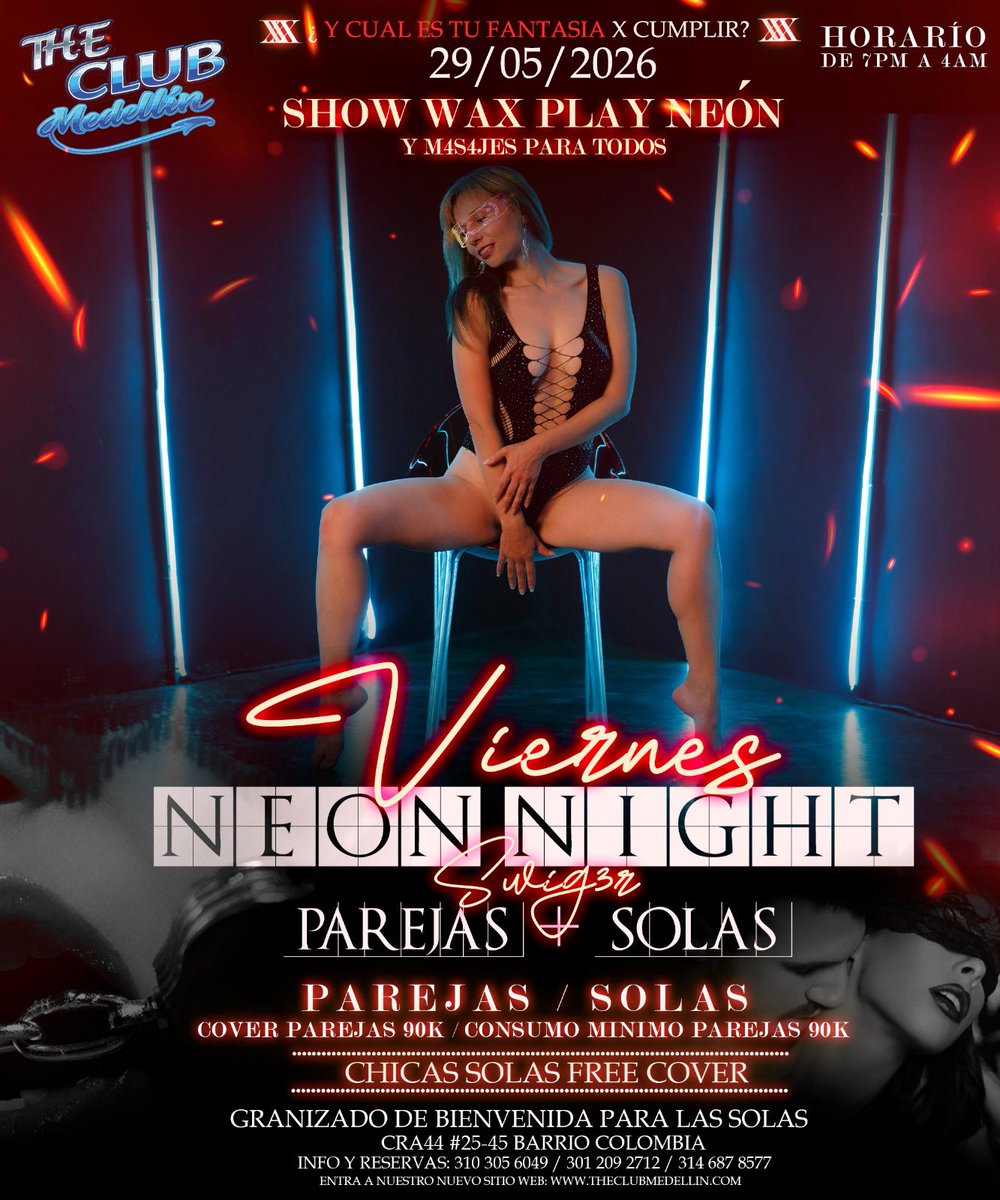 milu_swinger's tweet photo. 📍 The Club Medellín
#TheClubSwinger #MedellínDeNoche #Cocktails #SwingerMedellín #VidaNocturna #Shots #ExperienciaSwinger #FiestaMedellín https://t.co/vbKWukKtoW