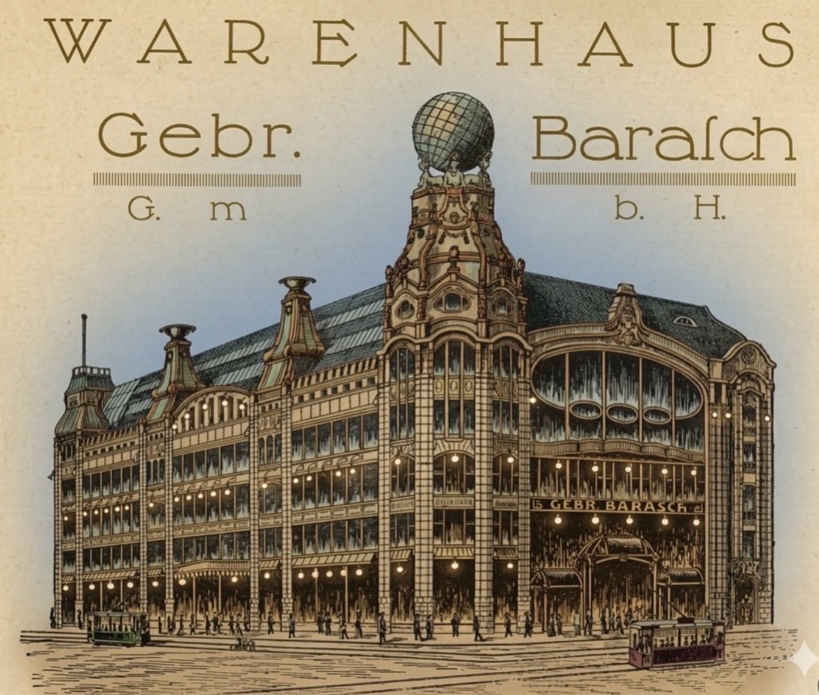 johndory1914's tweet photo. Warenhaus Gebr. Barasch, Breslau https://t.co/oBytP1Vii2