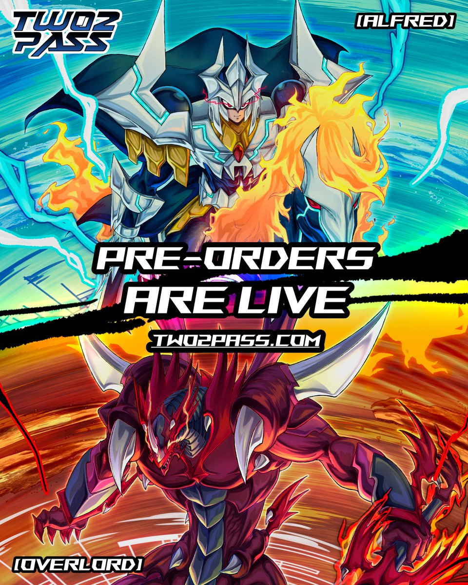 two2pass_'s tweet photo. OVERLORD &amp; ALFRED are now LIVE on our store!

Pre-orders available until June 19.
LINK IN BIO.

#two2pass https://t.co/Duap006Gd6