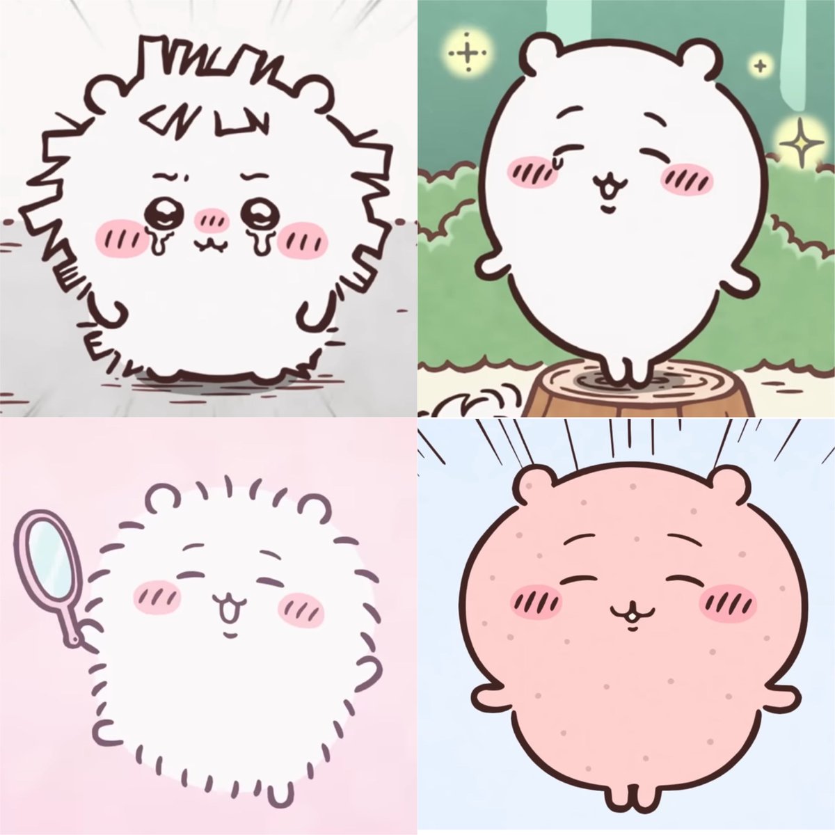 最近のアニメでいろんな形態を見せてくれたちいかわ 個人的には