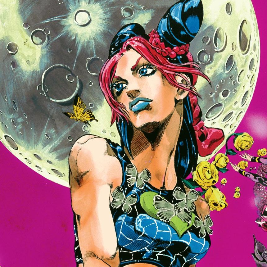 hidoiotoko's tweet photo. craziest face card in all of jjba if we're being honest https://t.co/B5ICVLfhFz