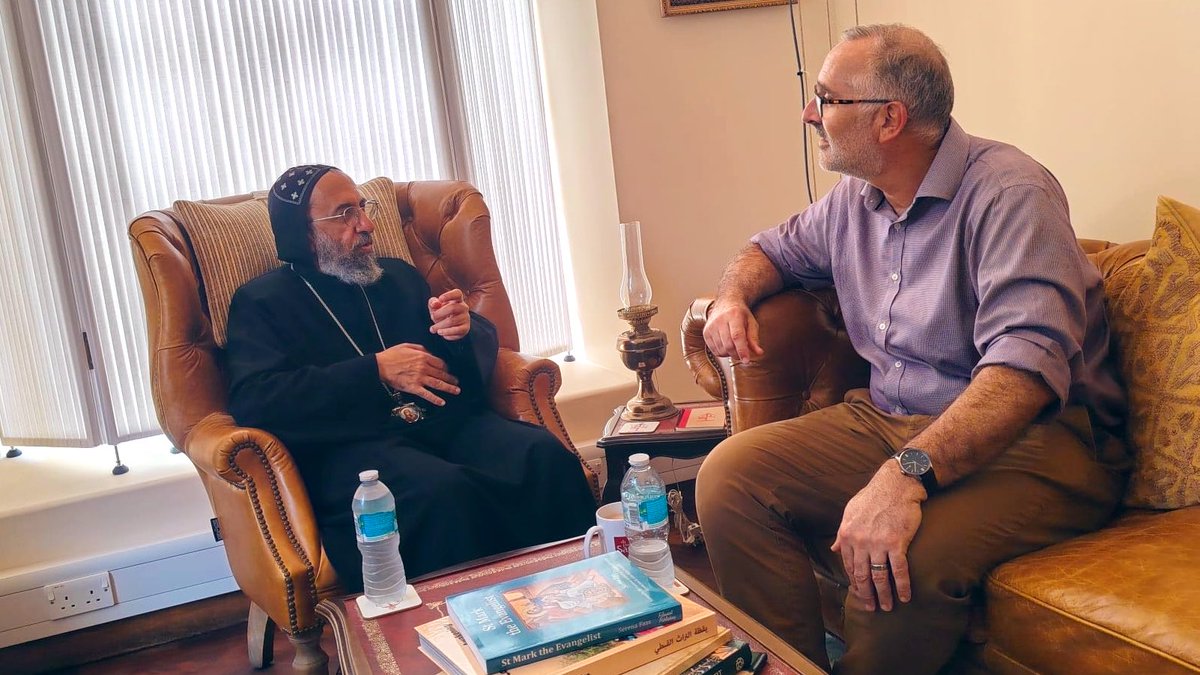 BishopAngaelos's tweet photo. Privileged to be at The Old Bailey yesterday with a dear friend, Robert Hughes Penney, Alderman and Sheriff of the @CityOfLondon, and with His Majesty's Judges.

This was followed by time at @TheSanctuaryCDL with my dear brother of 30 years, Fr Tekle Mariam, a senior priest of our sister Ethiopean Orthodox Tewahido Church in the United Kingdom, discussing our shared heritage, and the continuation of our collaboration partnership here in Britain,
 
…and a productive meeting with James Lynch, CEO of @WelcomeChurches, on the incredibly valuable work of the network, and its much-needed contribution to a helpful conversation around asylum, refuge, and immigration.